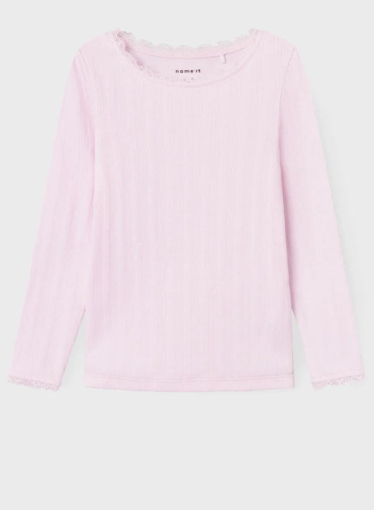 Longsleeve met kantje