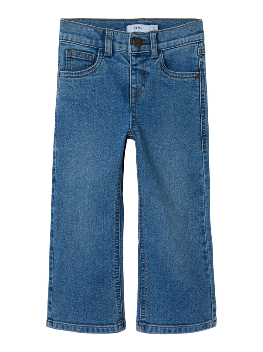 WIJDE JEANS STRETCH MEDIUM BLUE