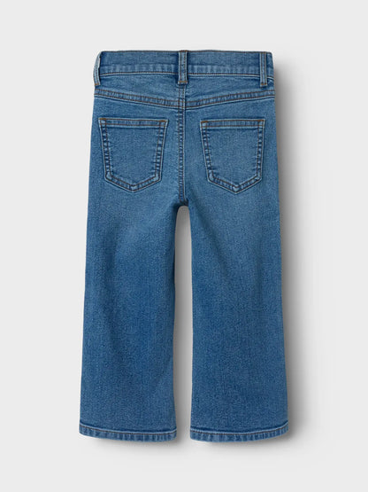 WIJDE JEANS STRETCH MEDIUM BLUE