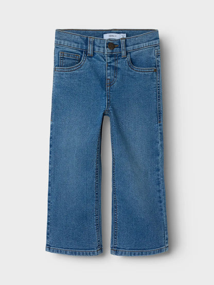WIJDE JEANS STRETCH MEDIUM BLUE