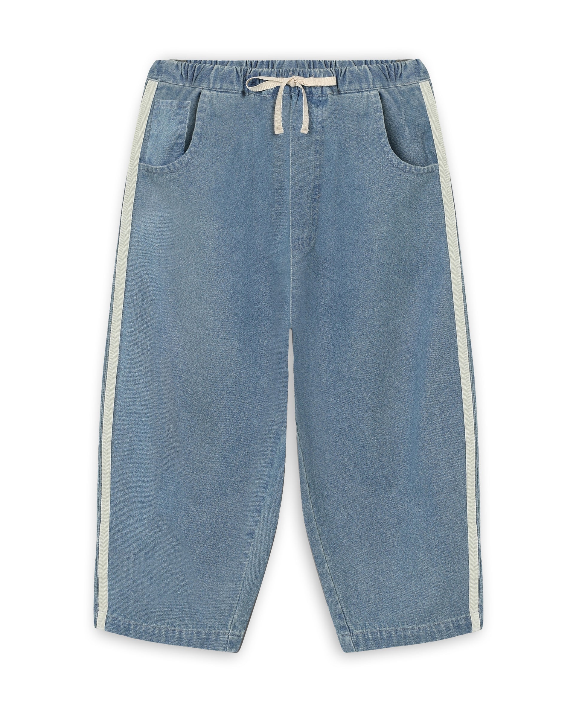 Donny Pant Medium Denim Blue jeansbroek voor kinderen - vooraanzicht