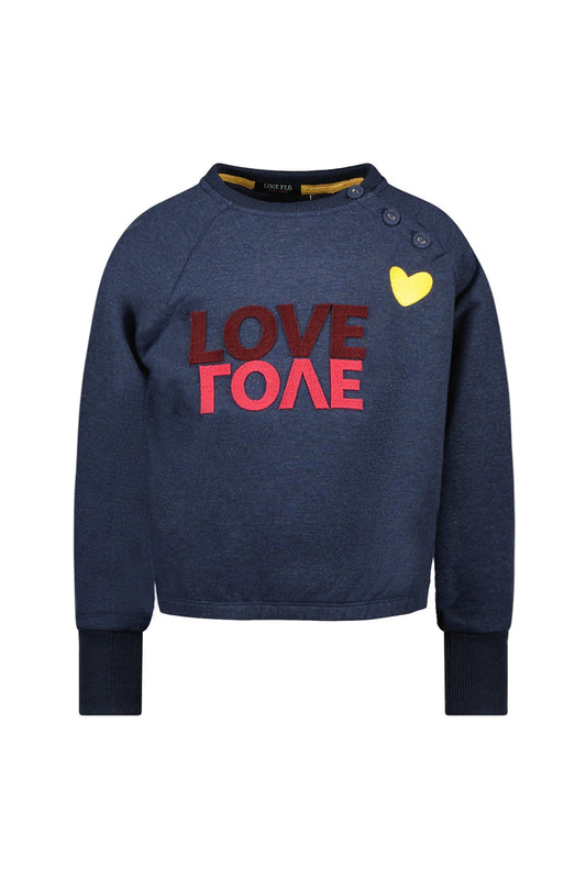 BLAUWE SWEATER | LIKE FLO