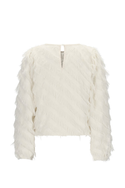 Like Flo Ella blouse close-up fringes detail meisjeskleding