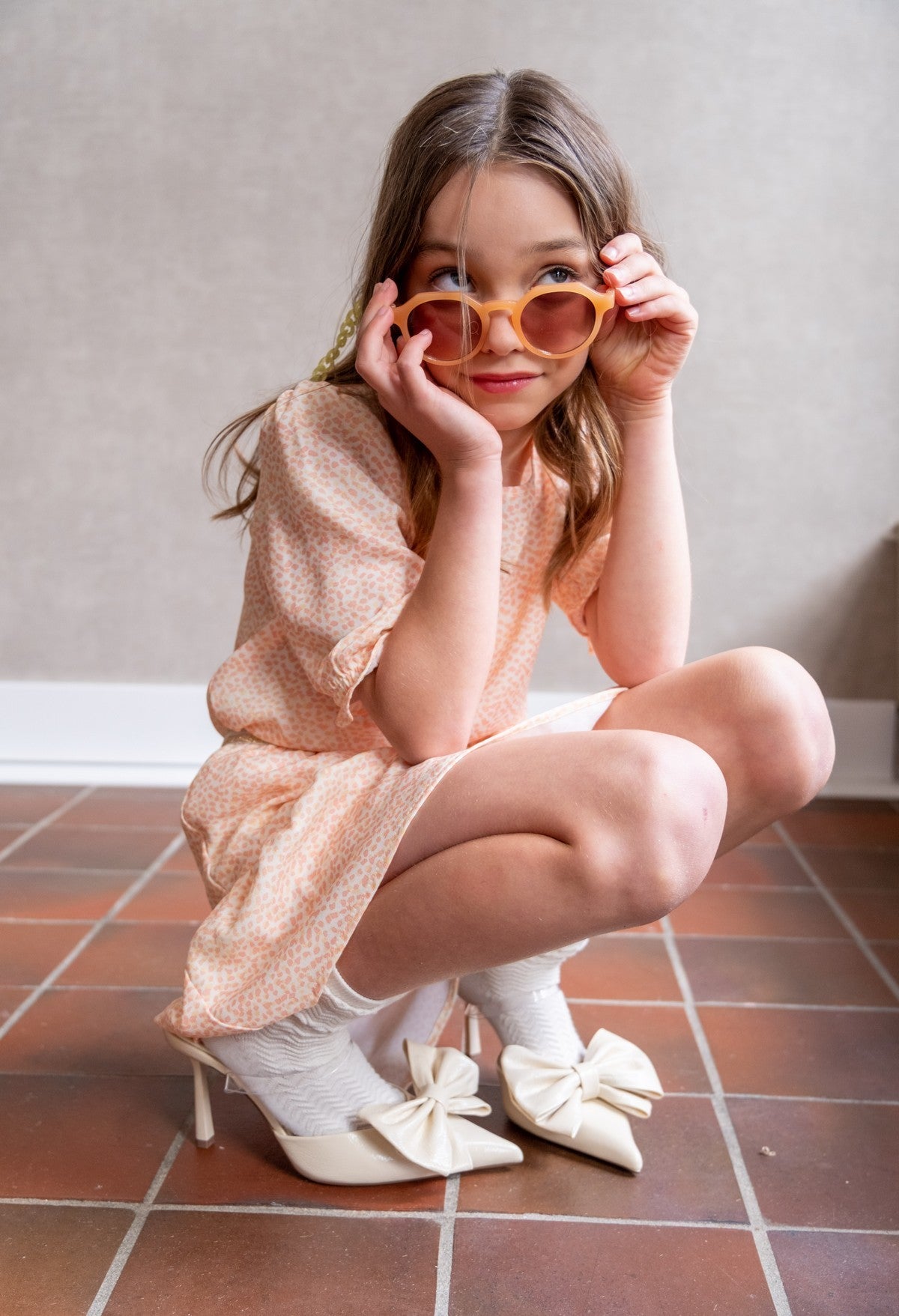 Like Flo Elva blouse - detail 3/4 mouwen