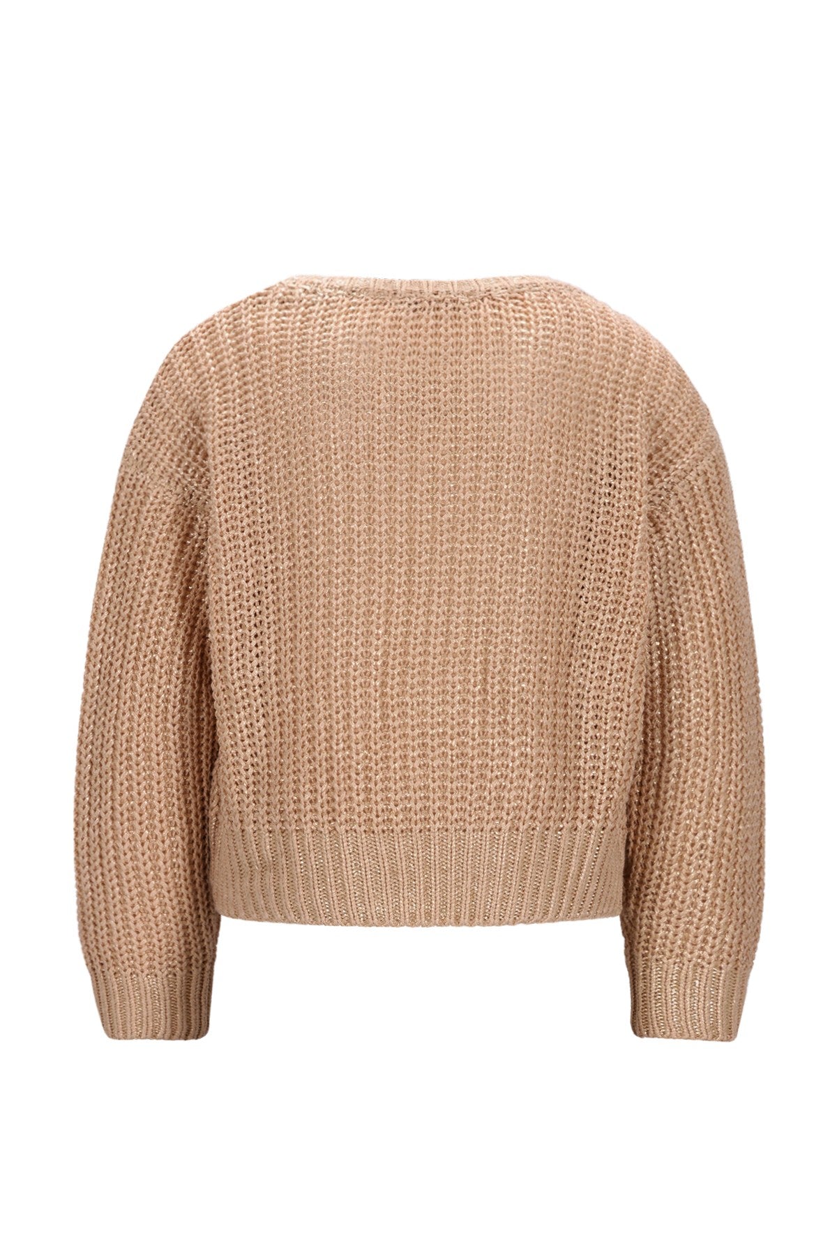 Like Flo Djuna gold knit trui - achterkant