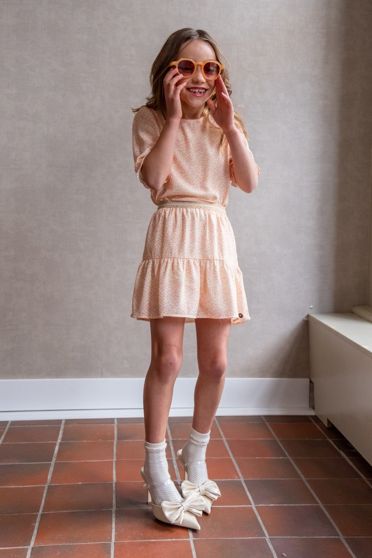 Like Flo Sammie AOP rok - detail print