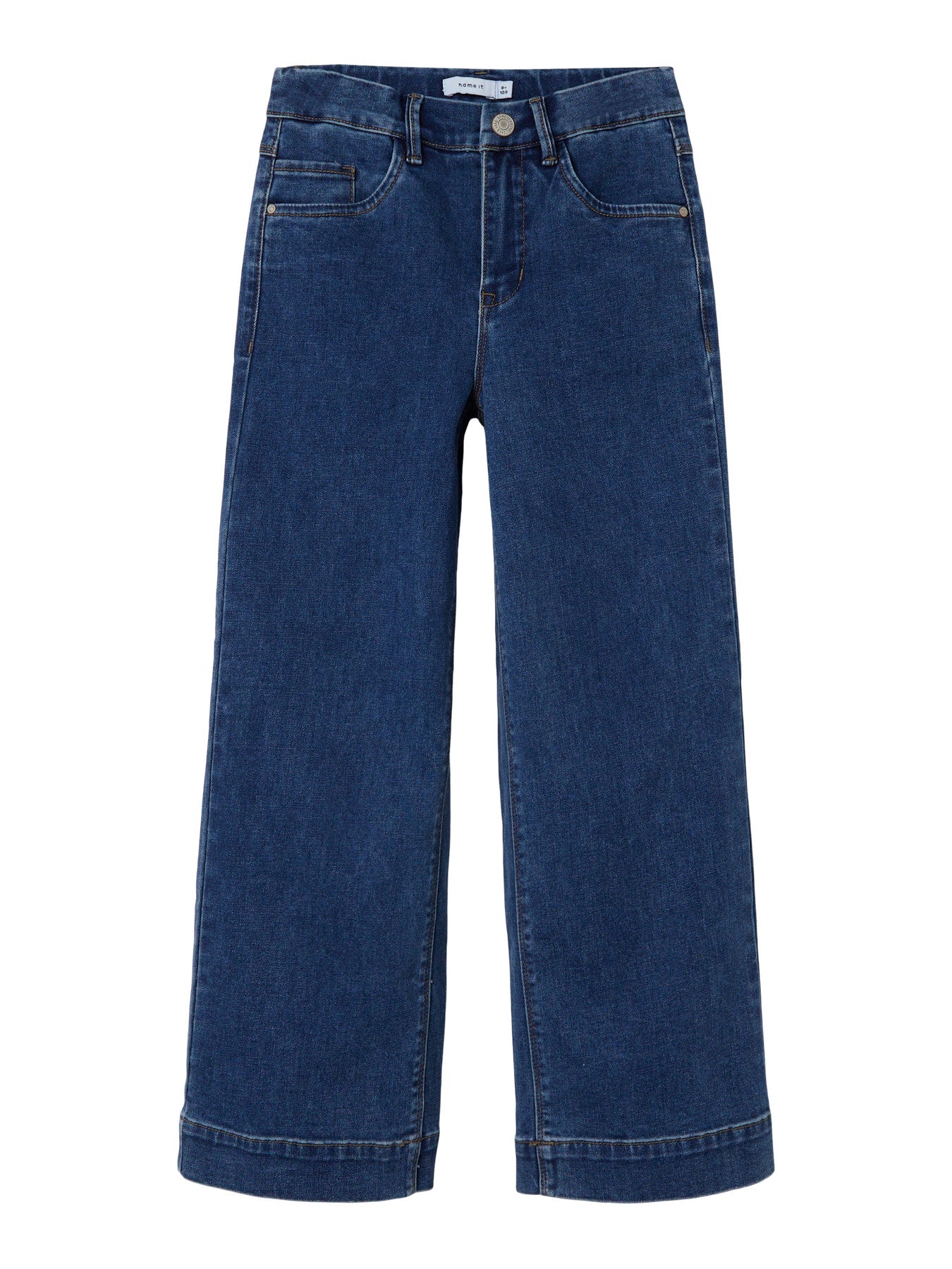 WIJDE JEANS STRETCH MEDIUM BLUE