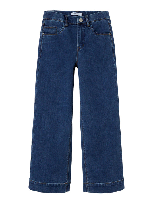 WIJDE JEANS STRETCH MEDIUM BLUE