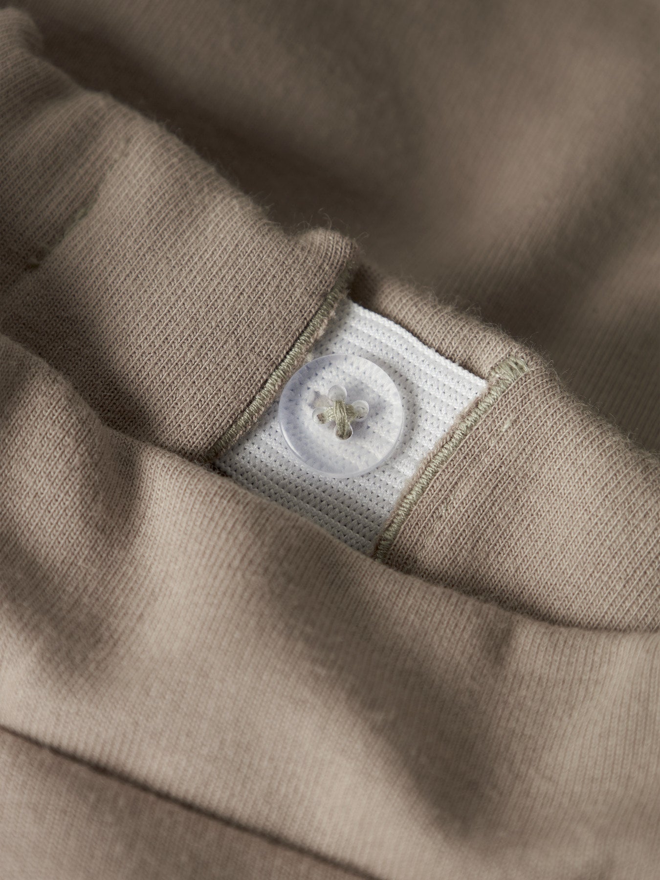 NAME IT Sweat Short met krab Print - Beige diertjes