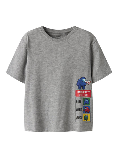 T-shirt Among Us Grey