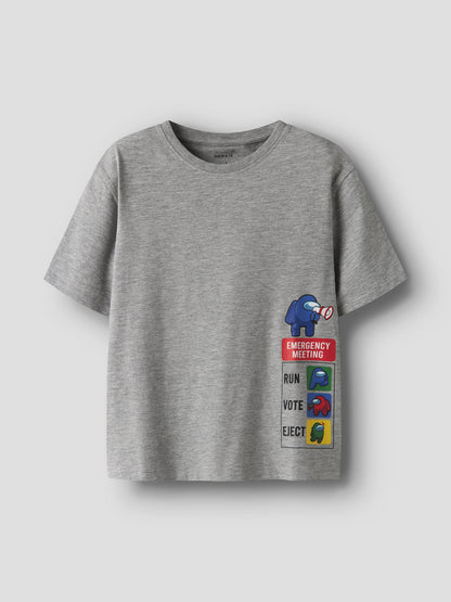 T-shirt Among Us Grey