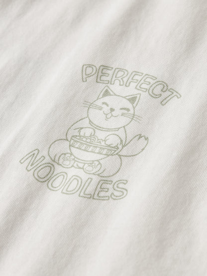 T-shirt perfect noodles Cloud Dancer