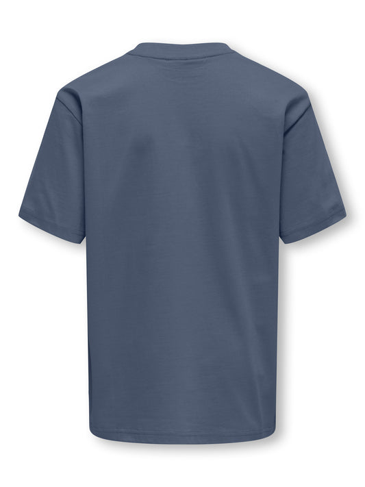 ONLY Fred Life Relaxed T-shirt Jongens - Vintage Indigo