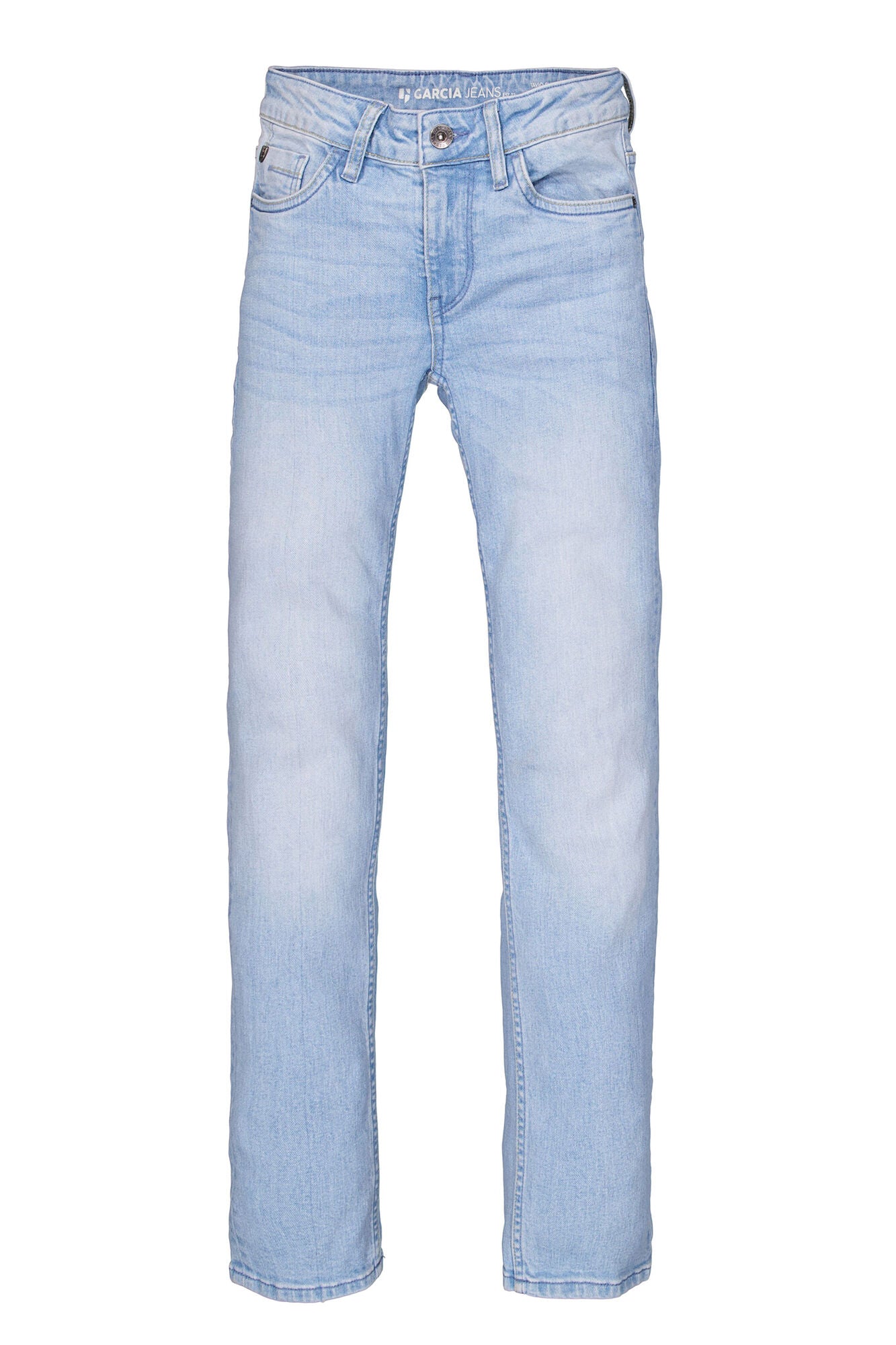 GARCIA Tavio Slim Fit Jeans Lichtblauw - Stoere Jongens Jeans - voorkant