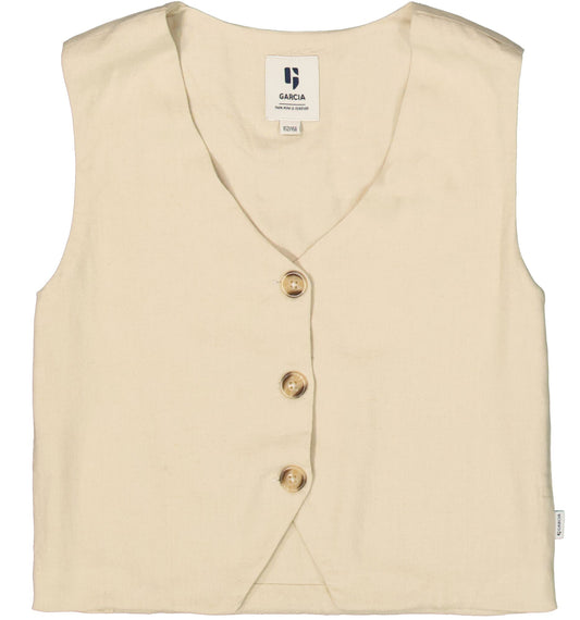 BEIGE GILET