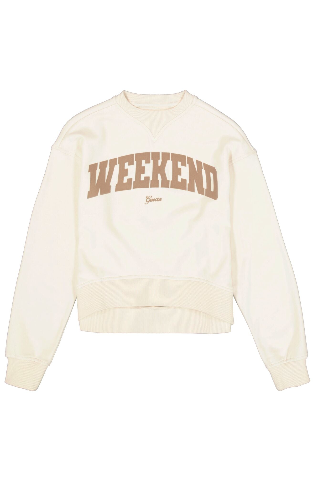 Garcia sweater beige Weekend voor meisjes - vooraanzicht