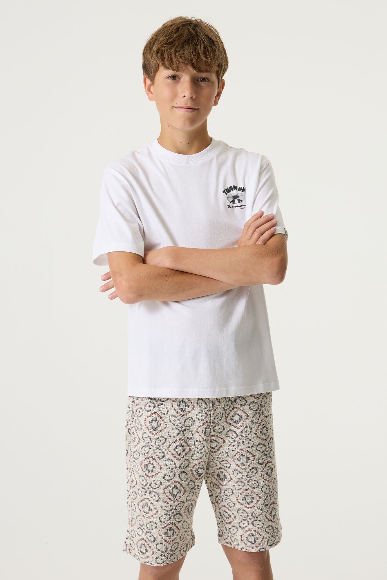Garcia Turn Up The Volume T-shirt – Jongens 128–170