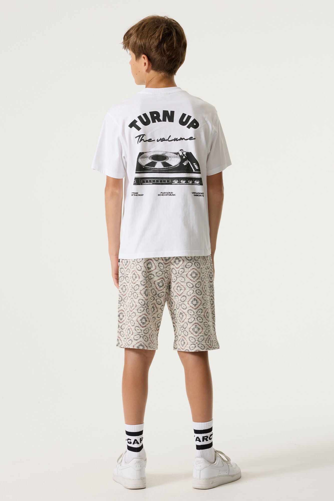 Garcia Turn Up The Volume T-shirt – Jongens 128–170