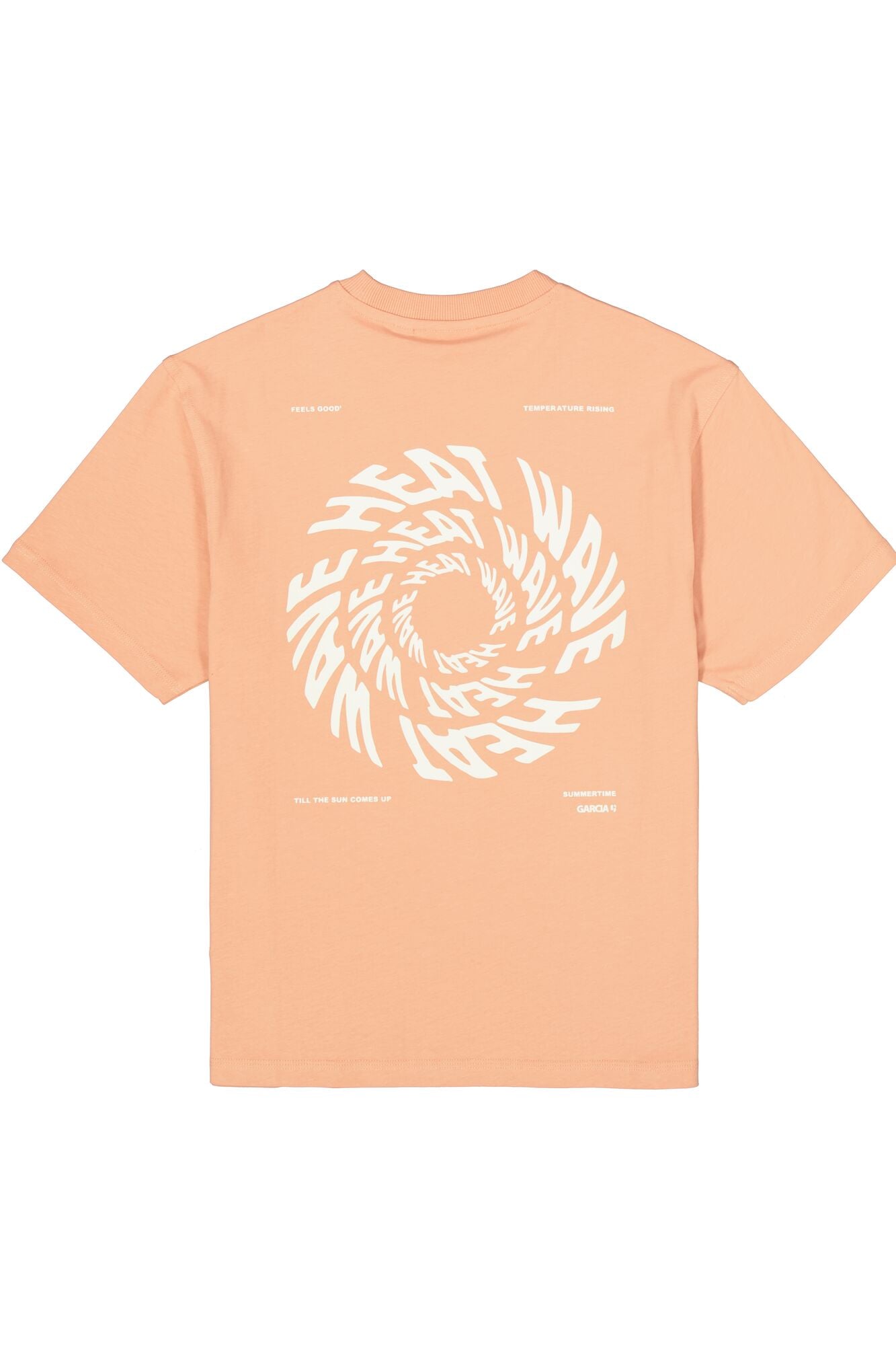 Garcia – Heat Wave T-shirt Sunburn met Backprint voor Jongens