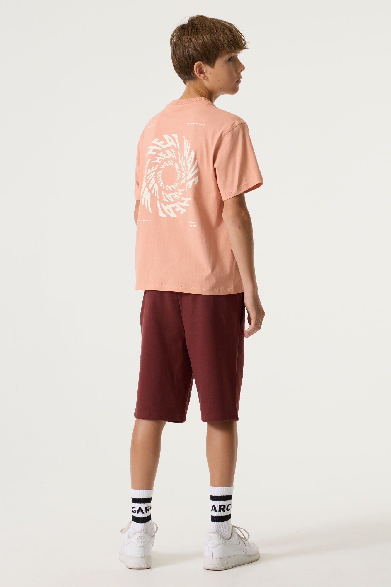 Garcia – Heat Wave T-shirt Sunburn met Backprint voor Jongens