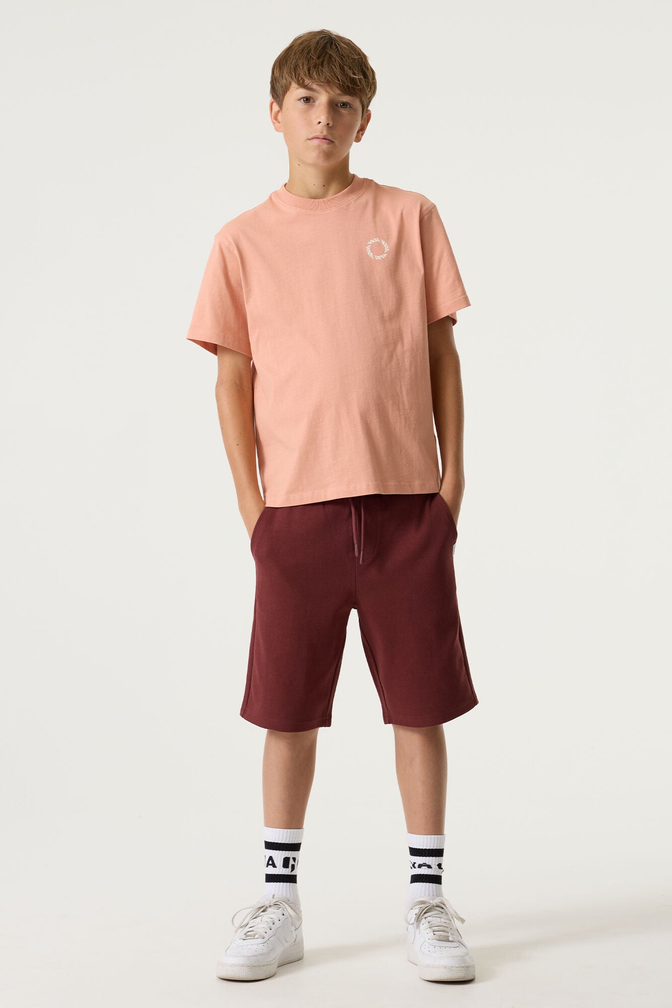 Garcia Jogger Short Cowhide – Beige | Jongens & Tieners 128–170