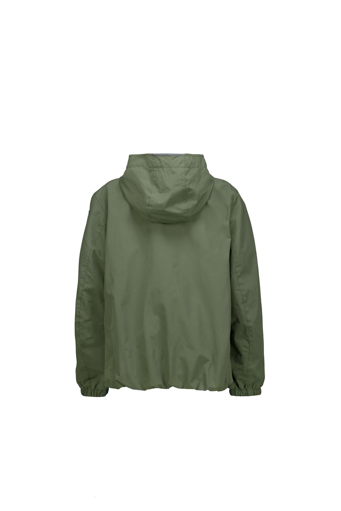 GARCIA outdoor jacket jongens kaki - achterkant met logo detail