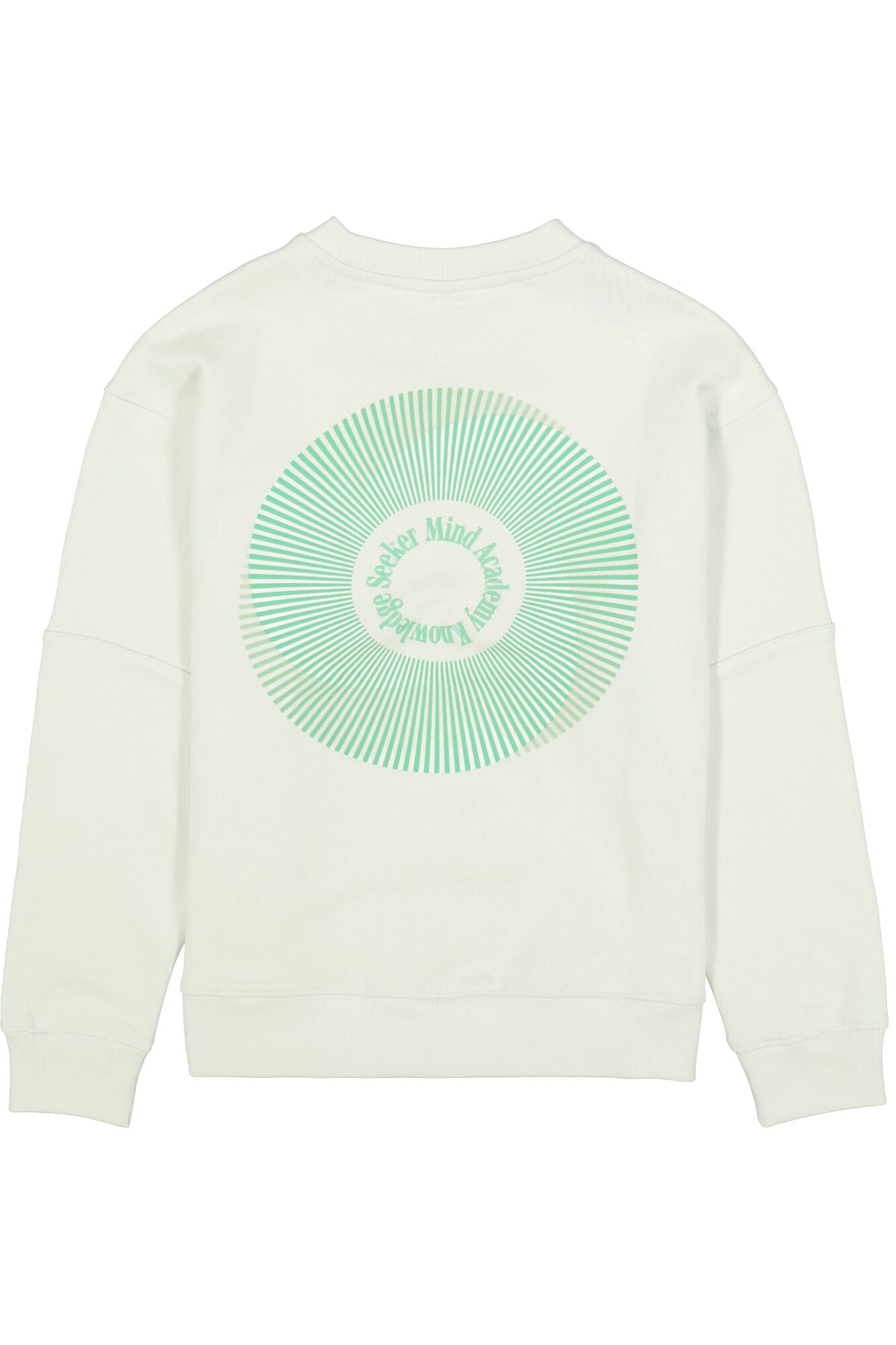 Groene Garcia sweater jongens - zijaanzicht - casual tienerkleding