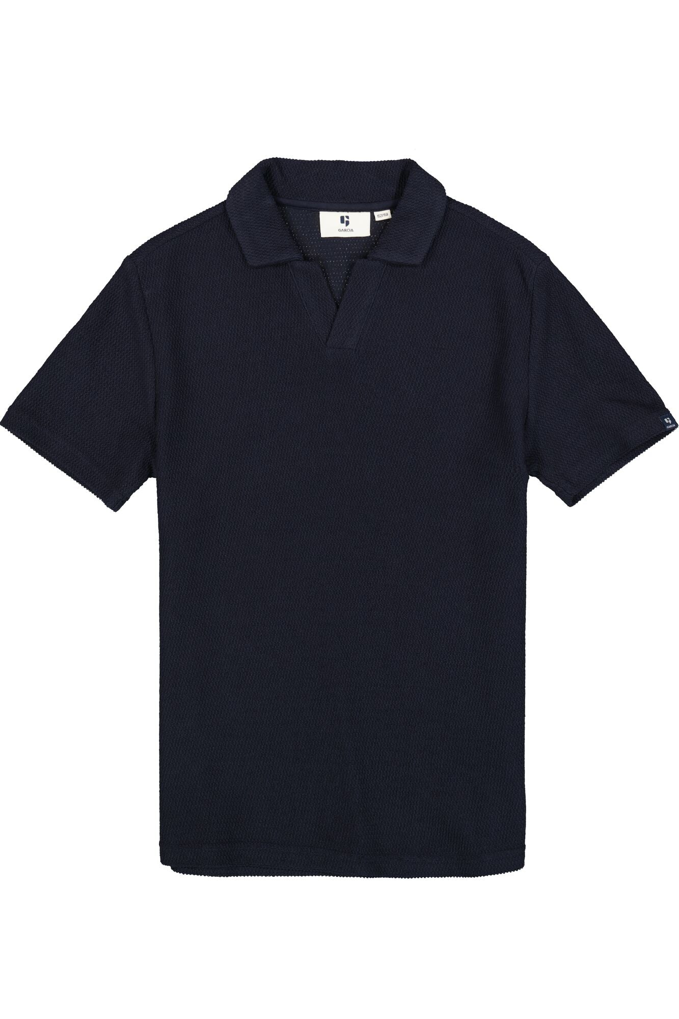 GARCIA Polo Ticture Donkerblauw - Stijlvolle Jongens Polo voor Elke Gelegenheid - voorkant