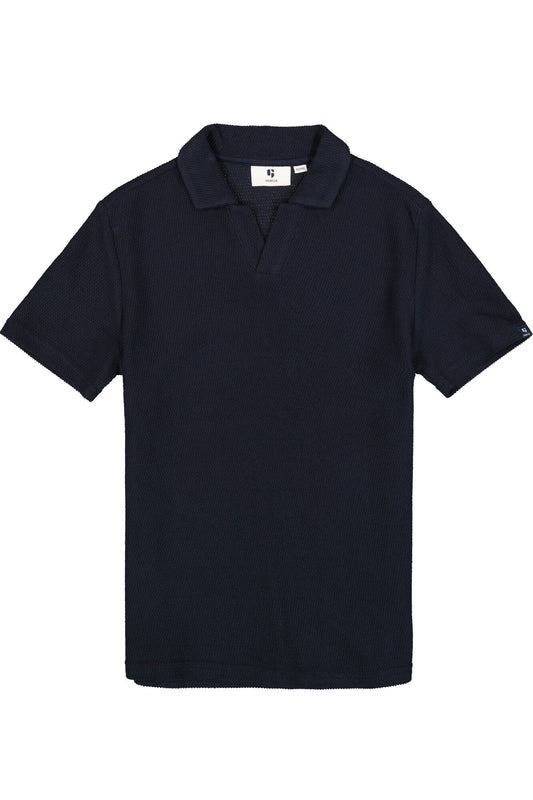 GARCIA Polo Ticture Donkerblauw - Stijlvolle Jongens Polo voor Elke Gelegenheid - voorkant