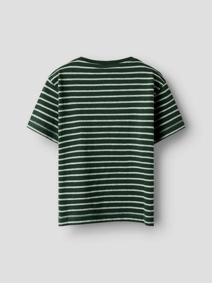 COMFY T-SHIRT DONKERGROEN YEAH