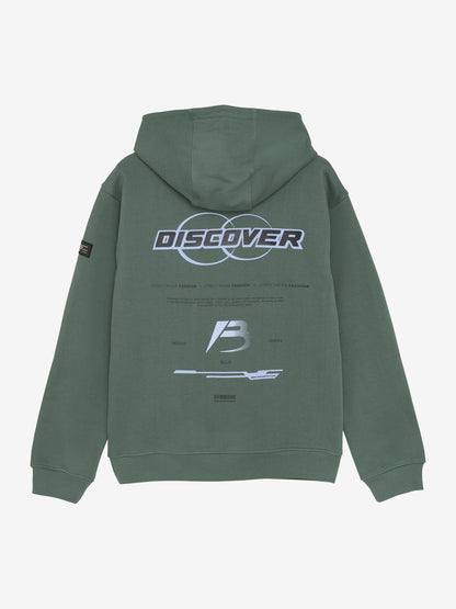 OVERSIZED HOODIE DARK FOREST