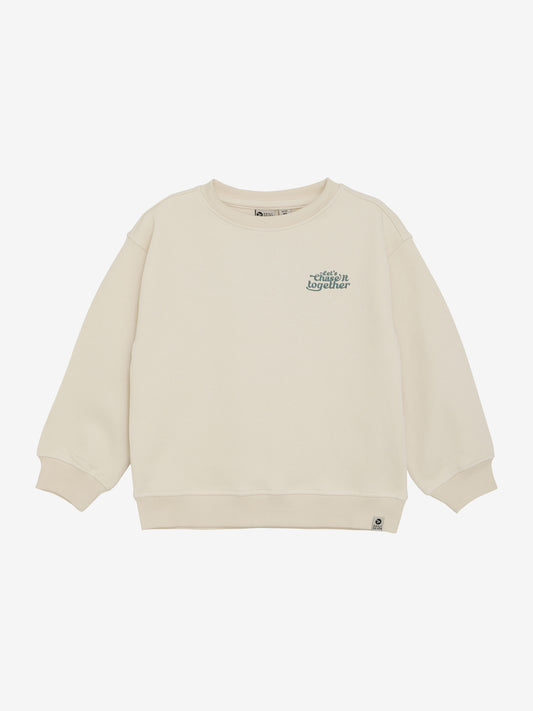 OVERSIZED SWEATER WITH BACKPRINT