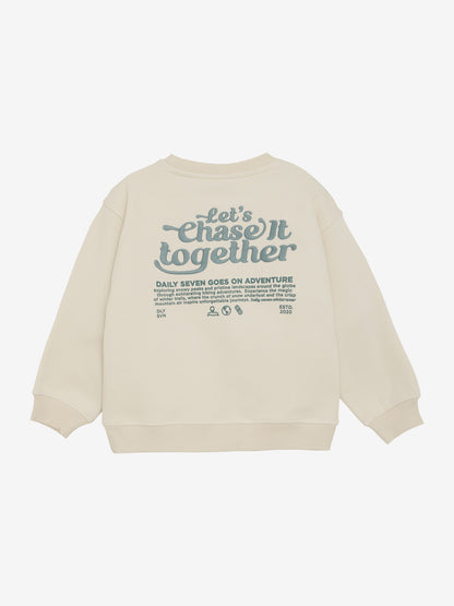 OVERSIZED SWEATER WITH BACKPRINT