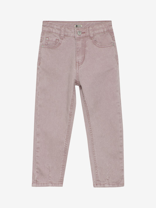 MOM FIT JEANS PINK