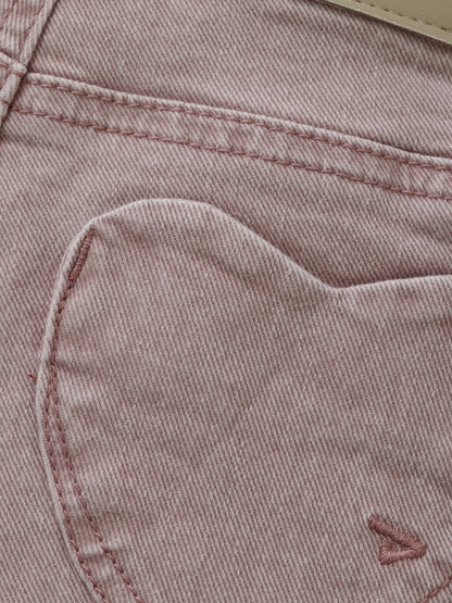 MOM FIT JEANS PINK