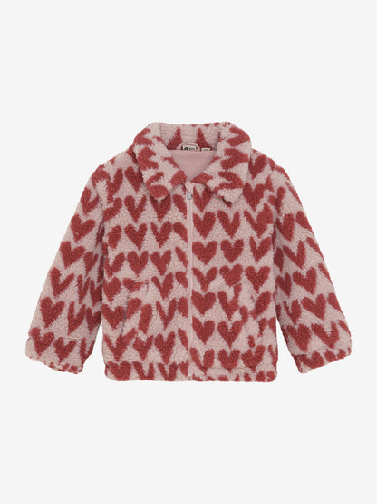 TEDDY JACKET HEARTS