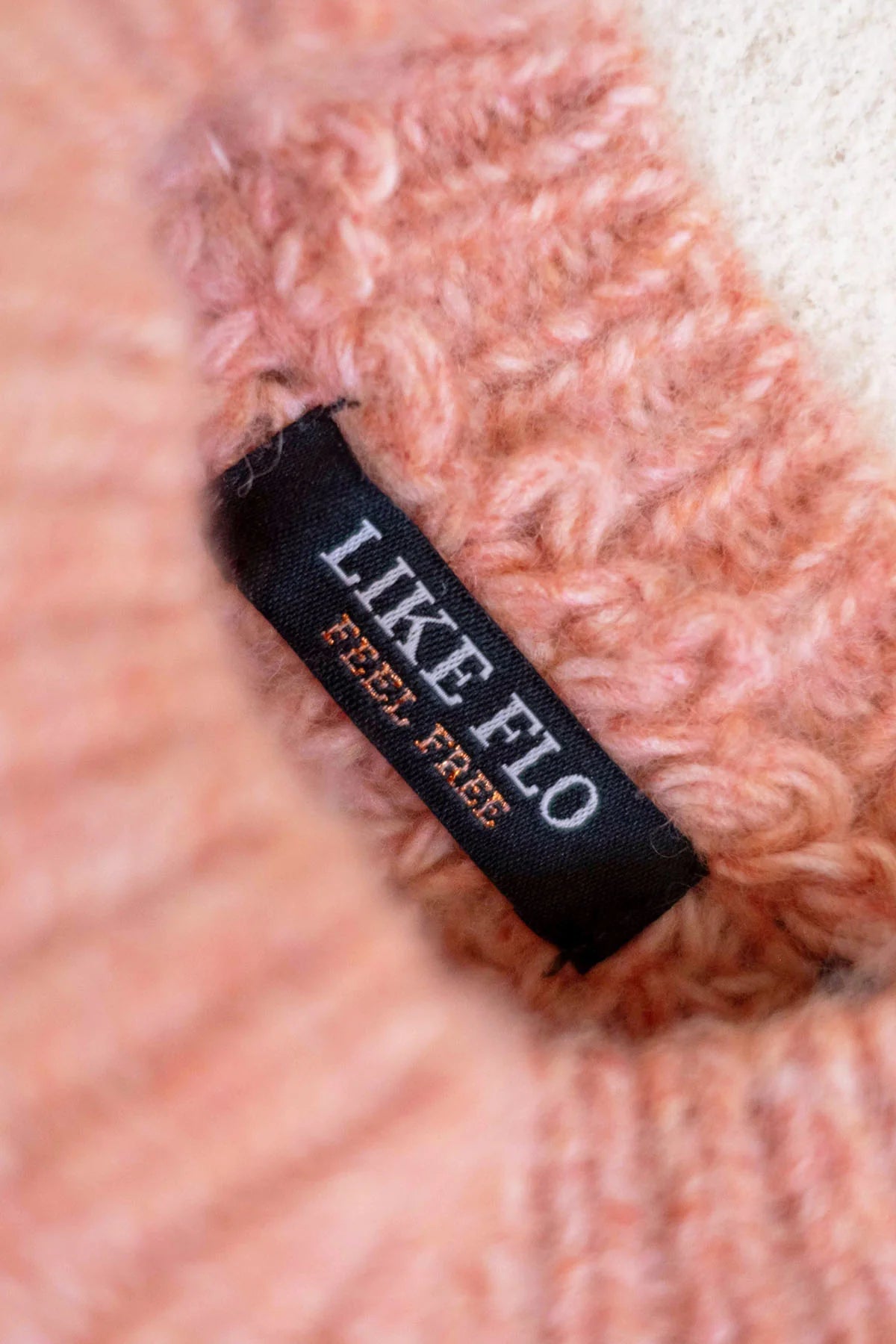 Like Flo roze knit