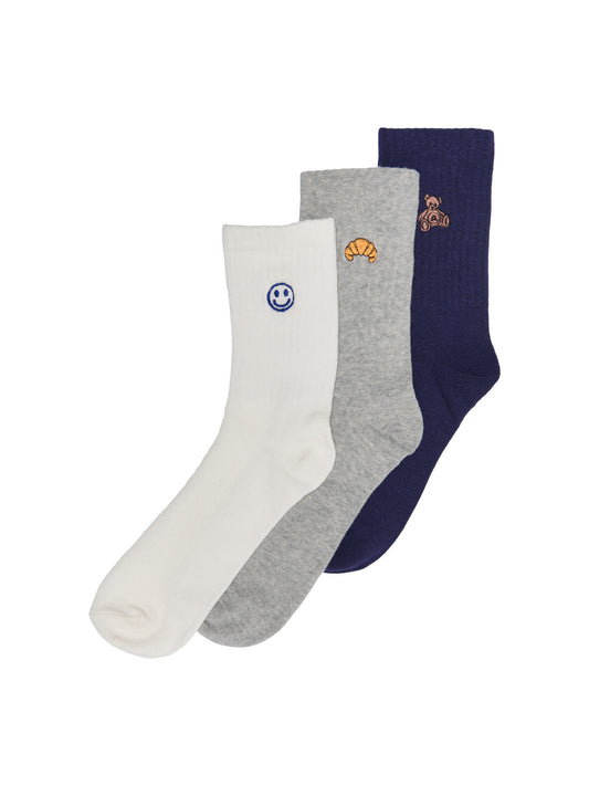 3-pack sokken Only
