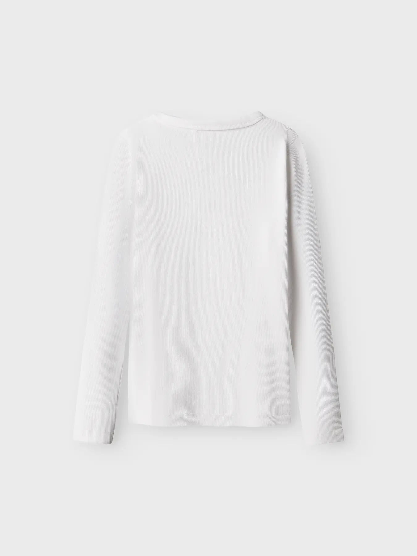 NAME IT meisjes longsleeve wit achterkant met elastische pasvorm