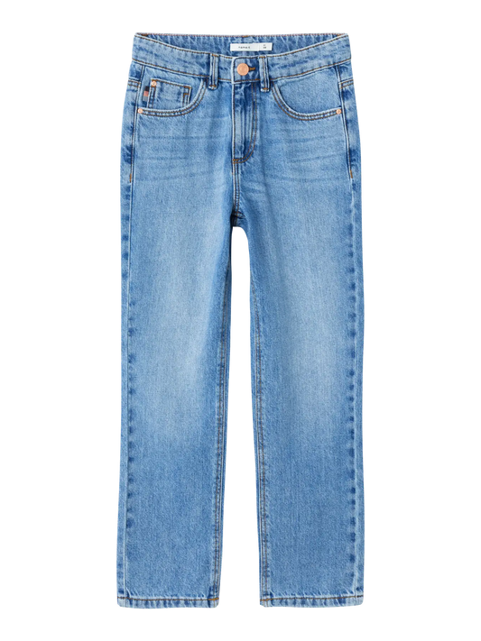 NAME IT jeans medium blue denim - productdetail en wassing