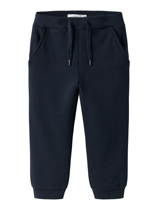 NAME IT sweatbroek dark sapphire voor jongens - vooraanzicht