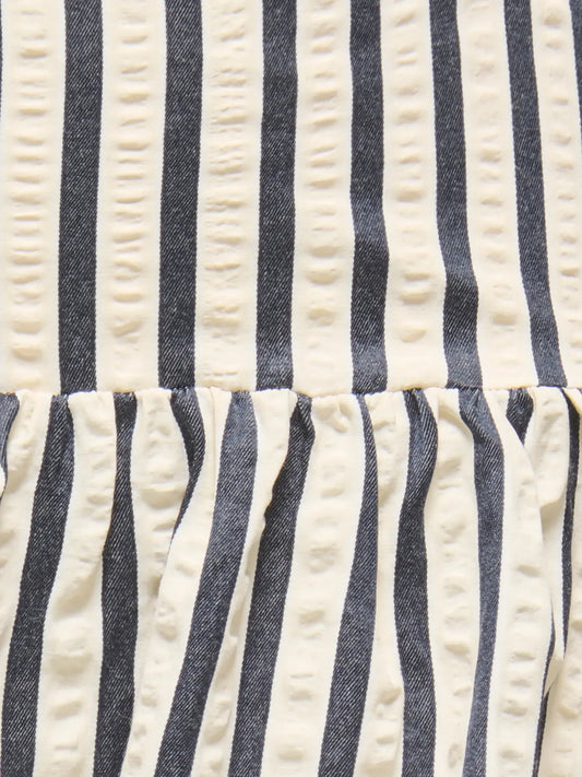 ONLY meisjesrok gestreept - detail van pasvorm en lengte