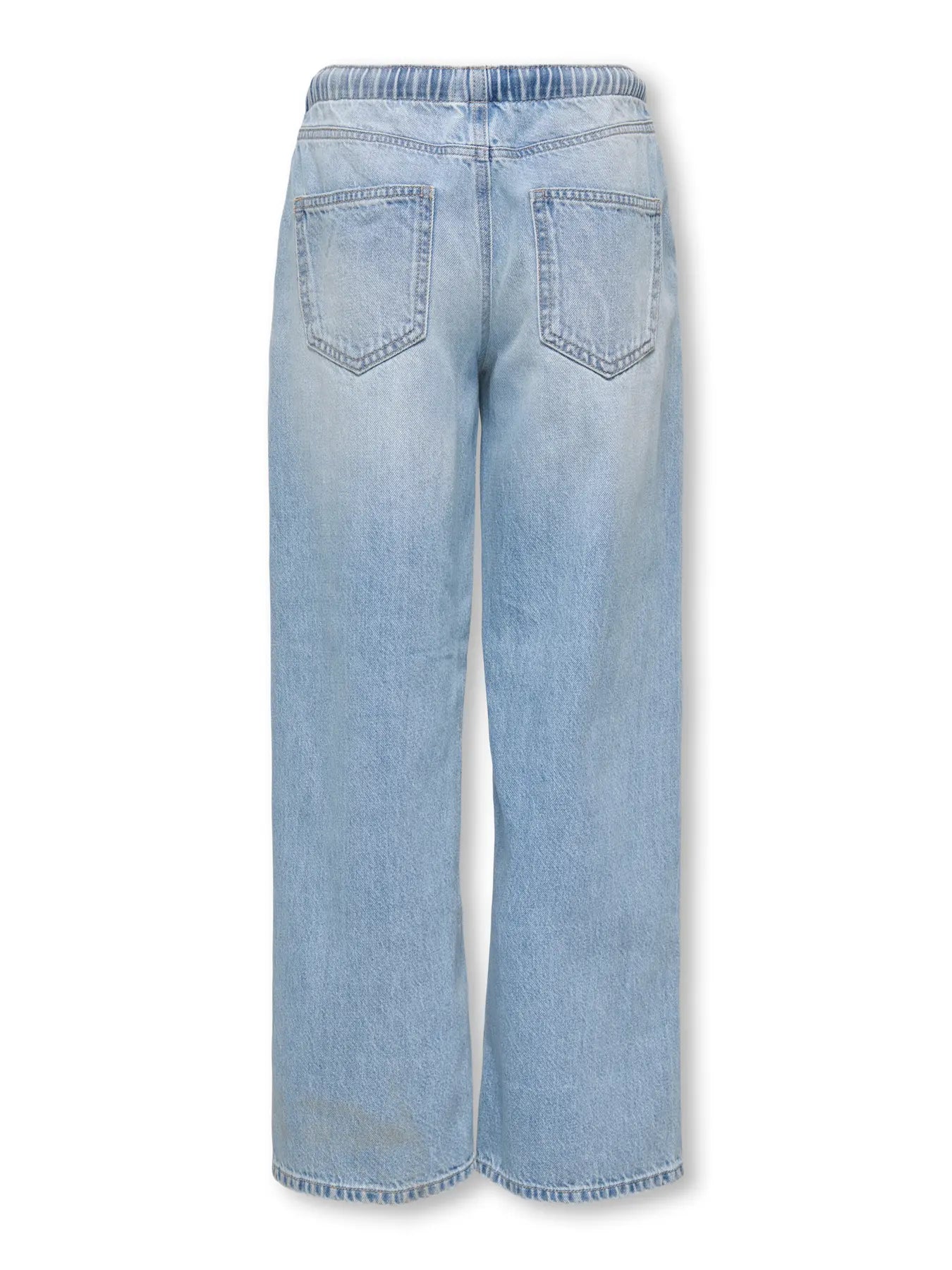 ONLY tiener denim broek - achterkant zakken blauw jeans meisjes