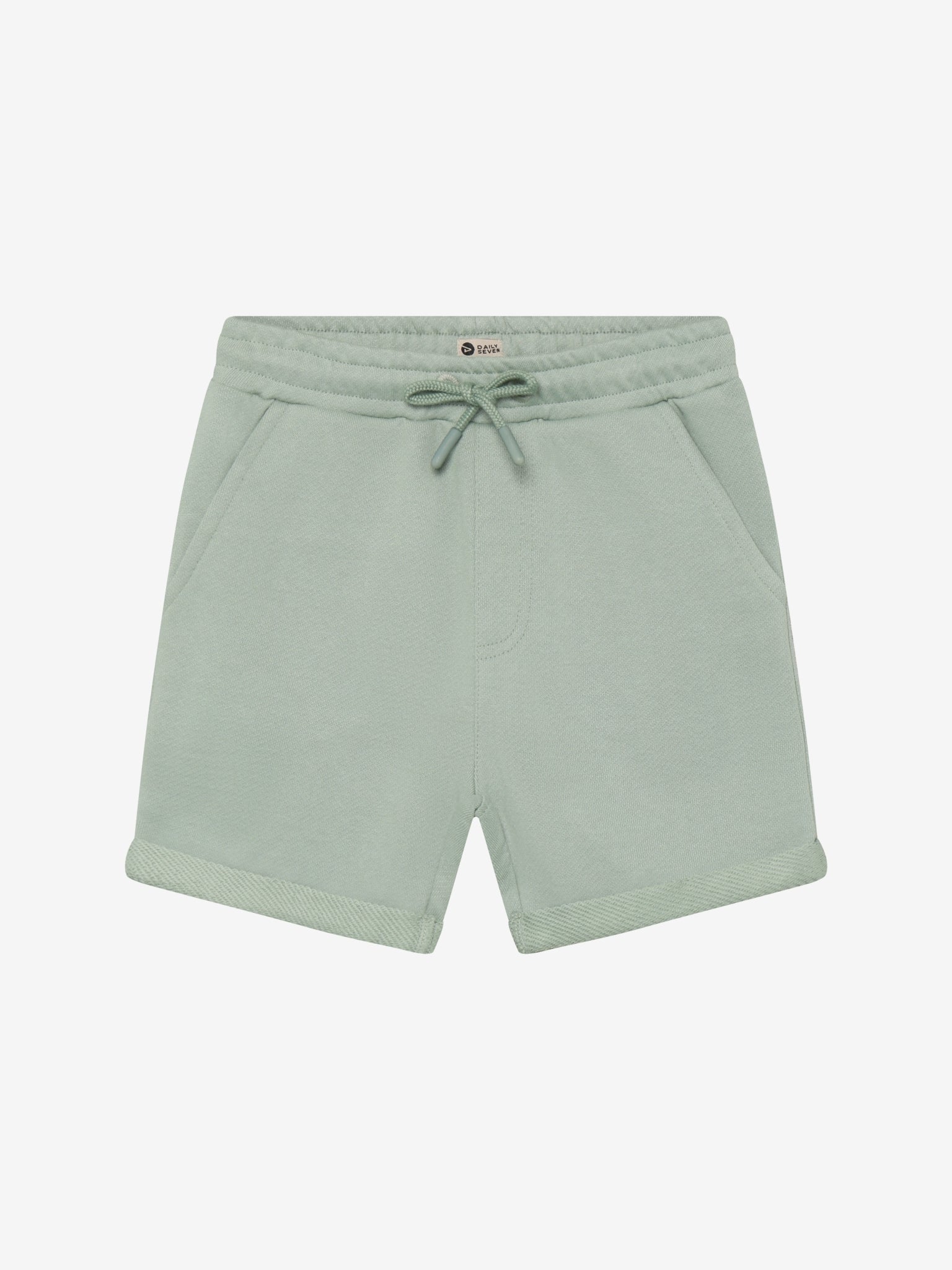 DAILY7 jongens short in groen - comfortabele zomerbroek voor kinderen
