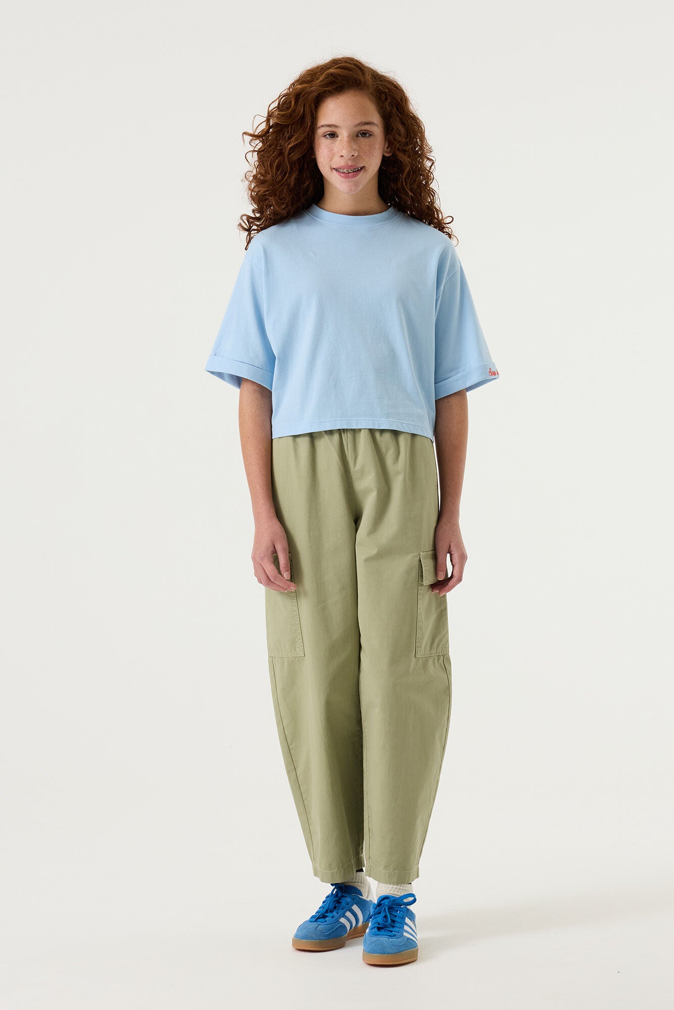 GARCIA meisjes shirt blauw styling