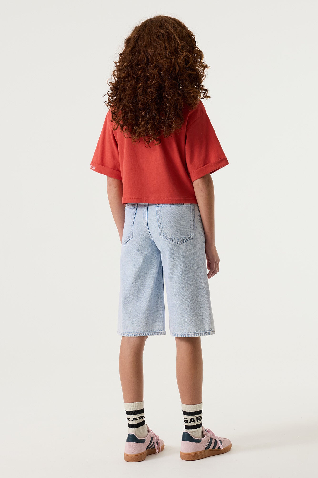 Rood GARCIA meisjes t-shirt baked apple achterkant