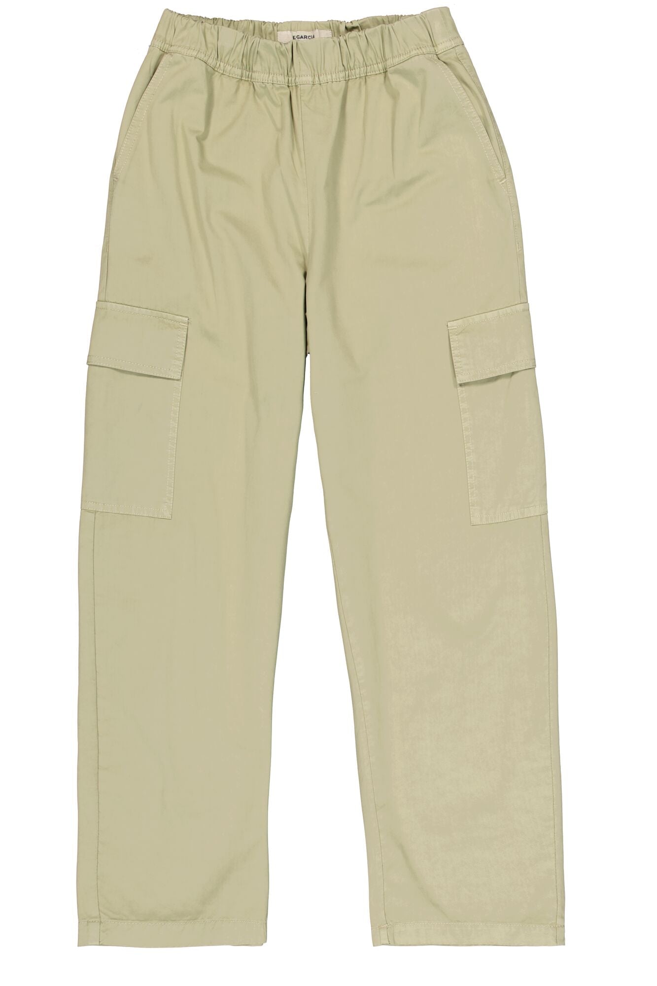 GARCIA balloonbroek meisjes Spring Army groen - voorkant met zakken