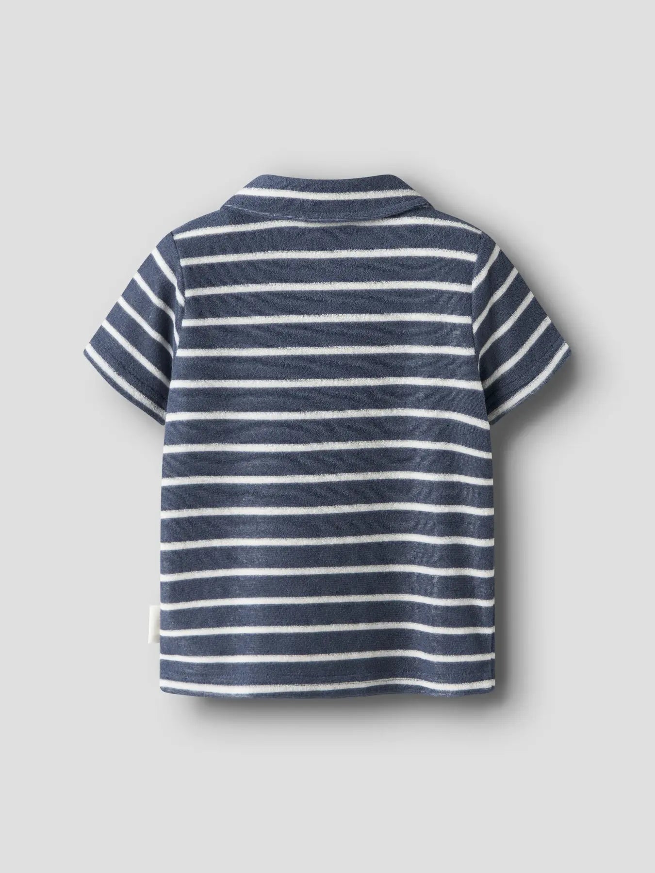 NAME IT gestreept poloshirt jongens achterkant detail