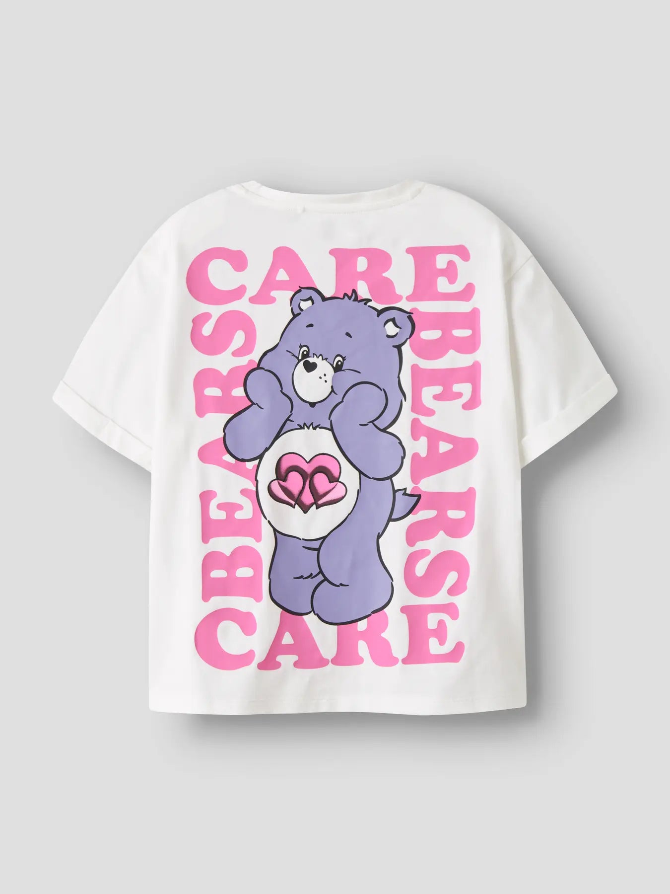 NAME IT Care Bears T-shirt Wit - achterkant