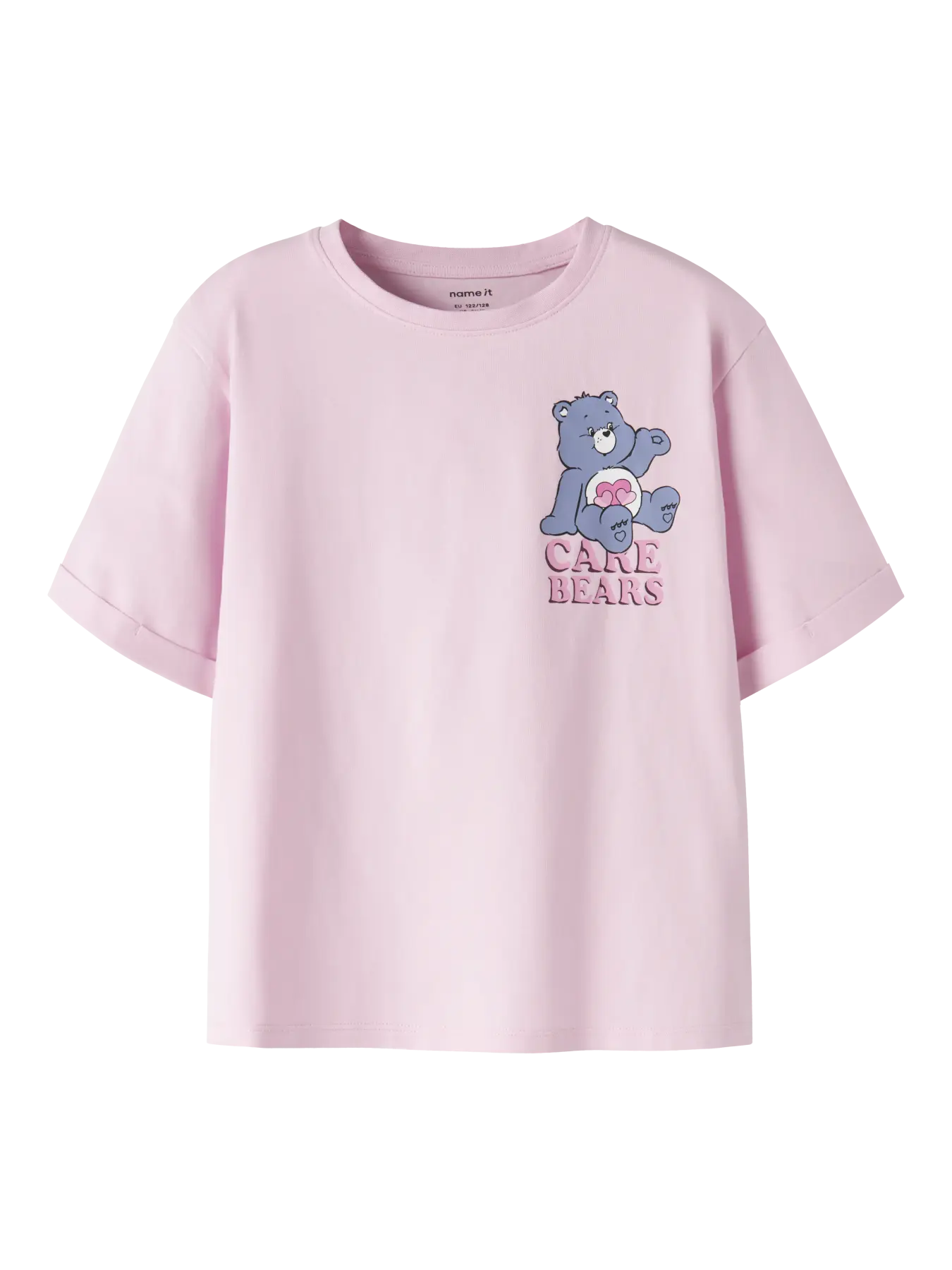 NAME IT Care Bears T-shirt Roze - voorkant